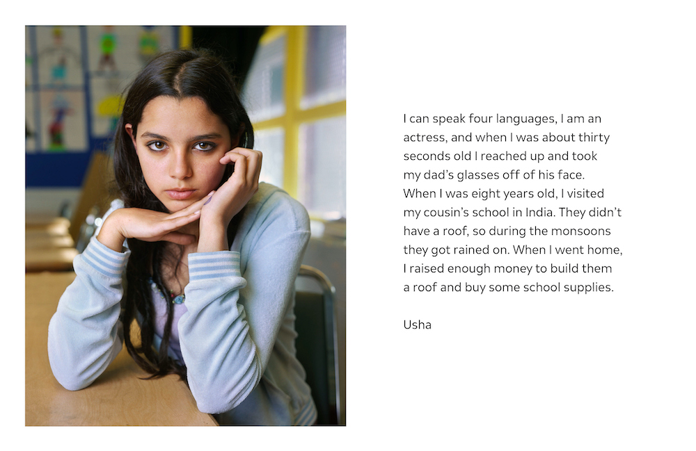 “Usha, Gateway High School, San Francisco, CA,” from the series Class Pictures, 2006; courtesy the artist and Sean Kelly Gallery, Stephen Daiter Gallery, and Rena Bransten Gallery; © Dawoud Bey 